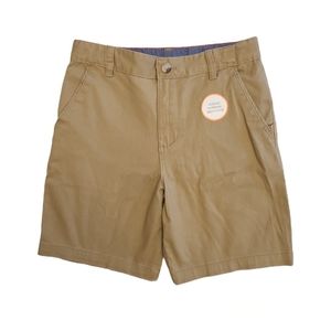 Boy's Flat Front Khaki shorts